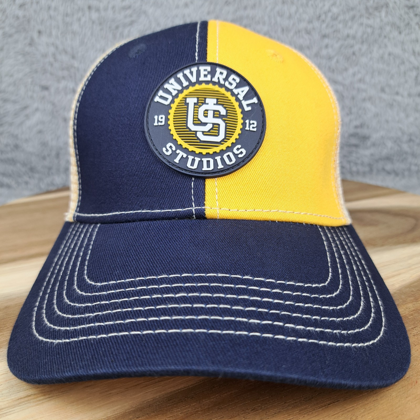 Universal Studios Hat Cap Snapback Color Block Bl… - image 1