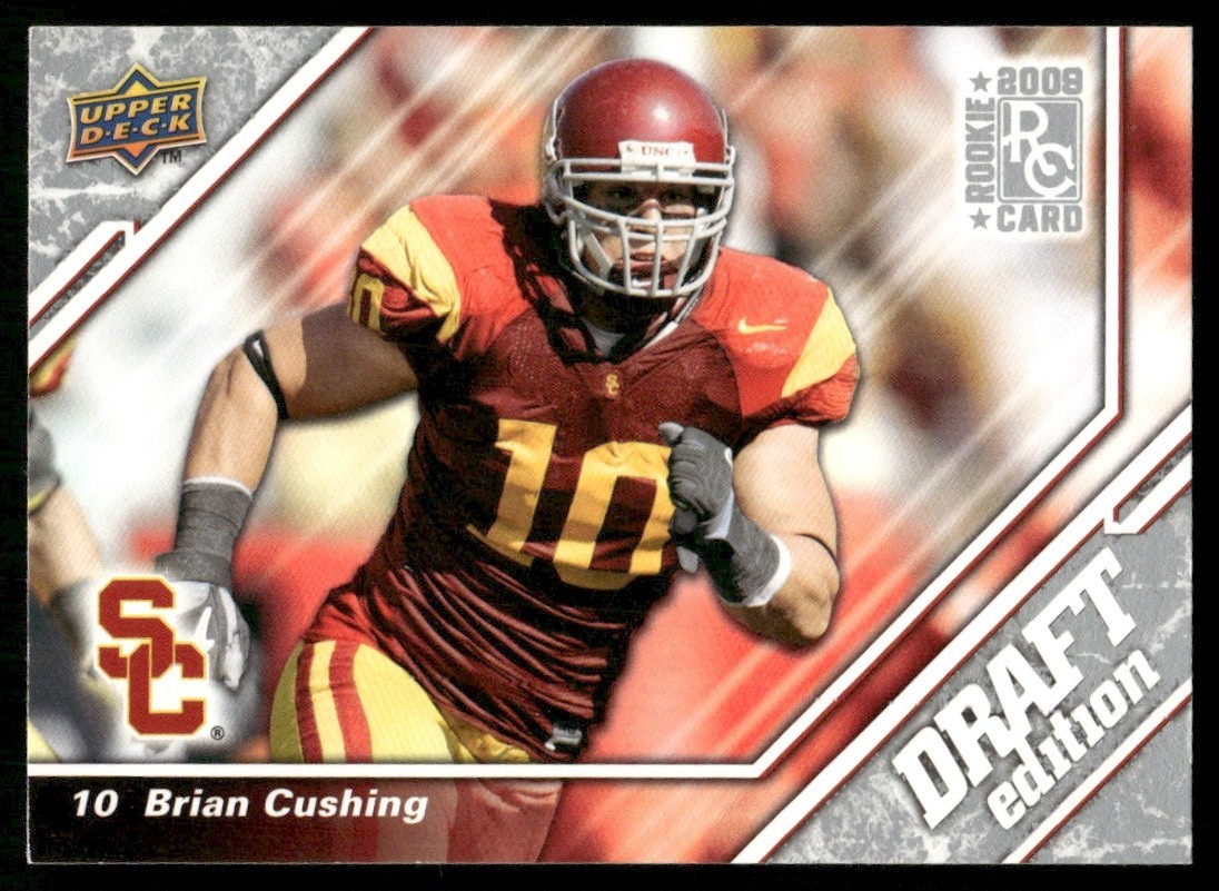 2009 Upper Deck Draft Edition Brian Cushing Rookie USC Trojans #61