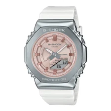 Casio G-Shock GM-S2100WS-7A PRECIOUS HEART Analog Digital Women Watch