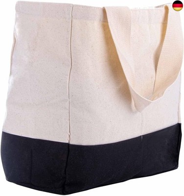 GOODS+GADGETS Shopper Baumwolltasche Einkaufstasche aus Baumwolle mit vielen