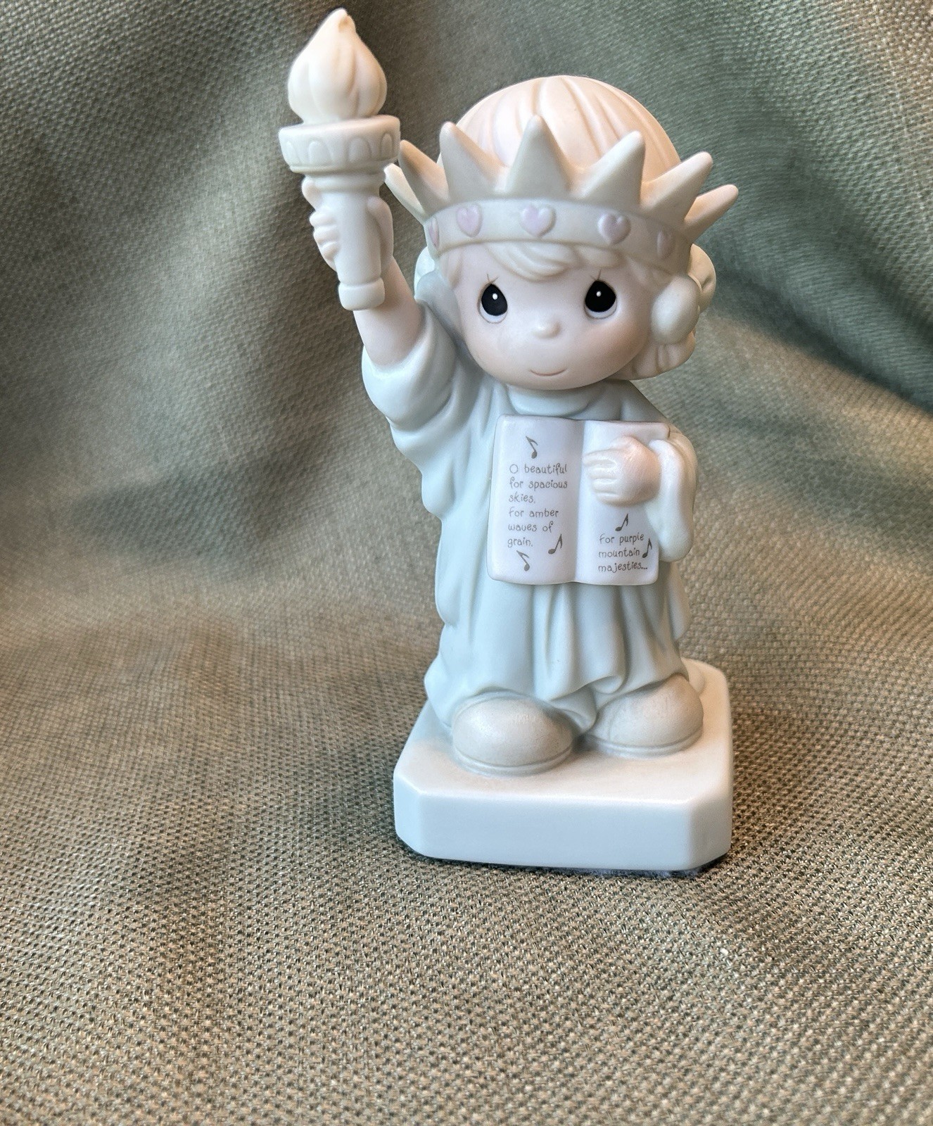 1993 Precious Moments America You're Beautiful 528862 Natl Day Of Prayer Vintage