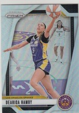 2024 Prizm WNBA Parallel Holo Silver DEARICA HAMBY #19 Sparks
