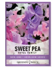 Annual Sweet Pea Royal Family Mix Seeds