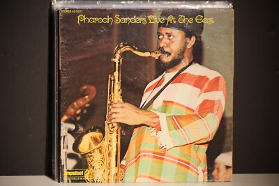 PHAROAH SANDERS LP LIVE AT THE EAST 1972 OG US PRESS AS9227 PLAYS