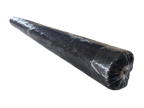 Black Coloured Hessian Fabric 1.20m x 50m, 305gsm Roll - Picture 5 of 9