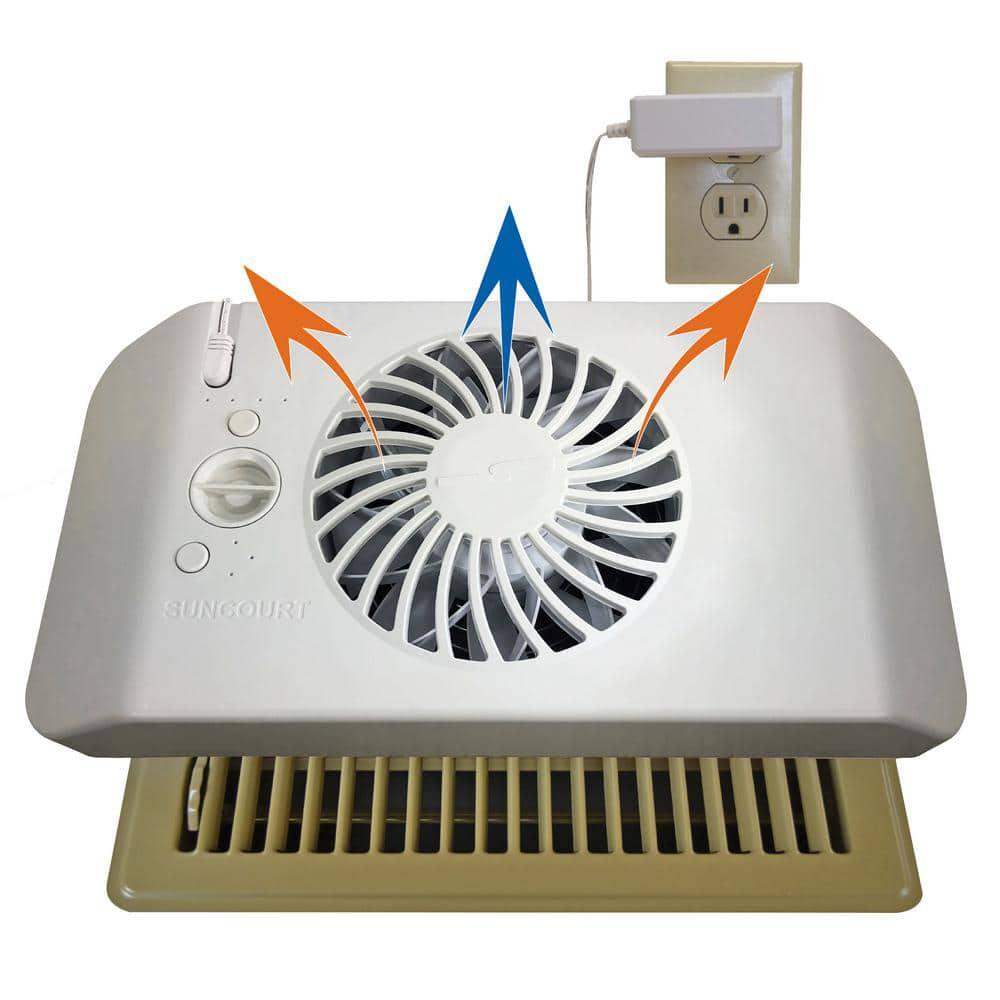 Register Booster Fan Equalizer EZ8 Heating Air Conditioning Self