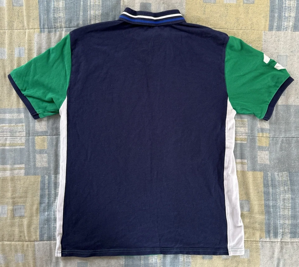 Polo Ralph Lauren "Ocean Challenge" Green Collard Short Sleeve Youth Boys XL - Image 2 of 4