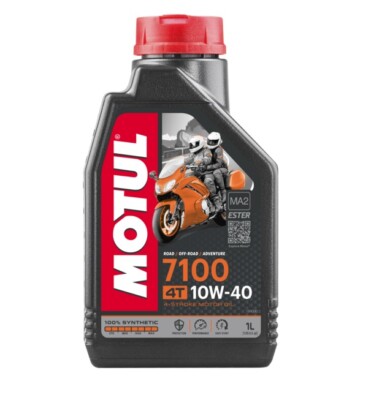 Motul 7100 10W-40 100% Synthetic Ester 4 Stroke Oil 1 Liter 104091
