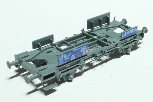 E5562 Fleischmann 1x chasis para SBB 2 ejes vagón cisterna Lonza gris 908410 NUEVO | Condition: Neu