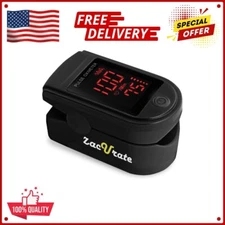 Zacurate Pro Series 500dL Fingertip Pulse Oximeter - Black