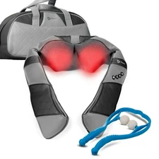 Lifepro Neck and Shoulder Massager with Heat for Stiff Neck and Migraine Relief