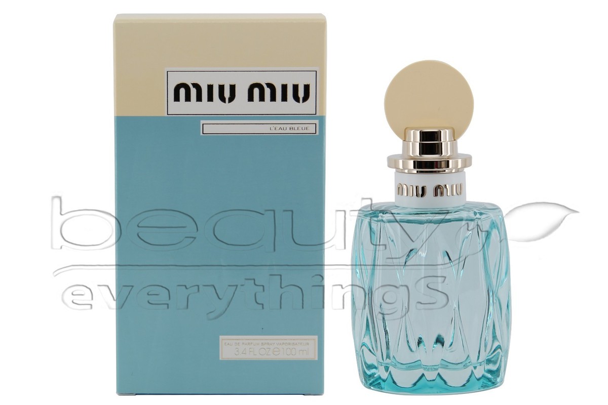 Miu Miu L'eau Bleue 3.4 fl oz Women's Eau de Parfum for sale