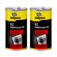 2x BARDAHL B2 ADDITIVO PER OLIO MOTORE TRATTAMENTO ANTI ATTRITO RIDUCE I CONSUMI