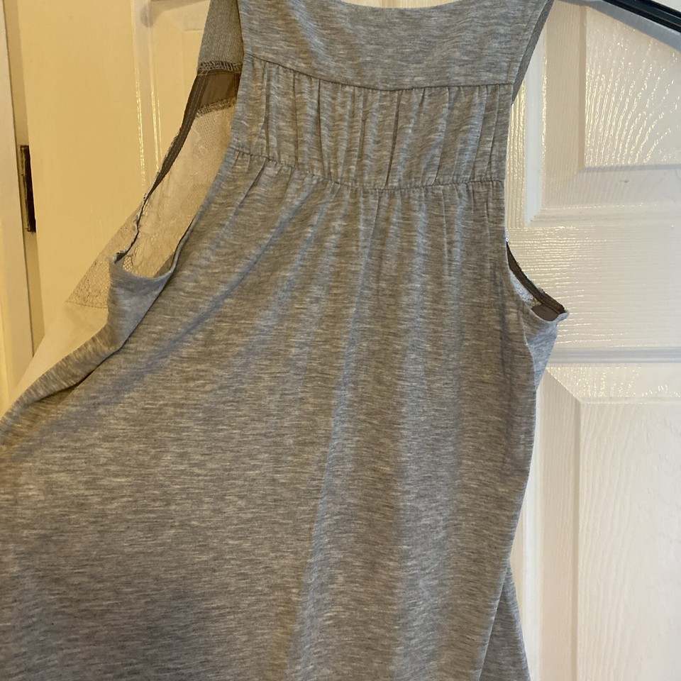 Ladies Vest Top With Sequins Size L eBay