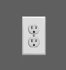 Wall Socket Sticker Prank Waterproof Electricity Energy Funny Gift NEW