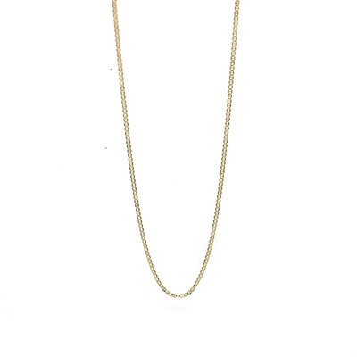18K YELLOW SOLID GOLD CHAIN 20” LENGTH 