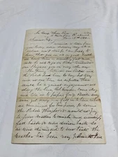 CIVIL WAR IN CAMP SEVEN PINES 5 MILES FROM RICHMOND FIRE ON PICKET 1863 DETAILS