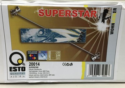 Esto Wandleuchte Wandlampe Jugendzimmer Led Halogen Superstar