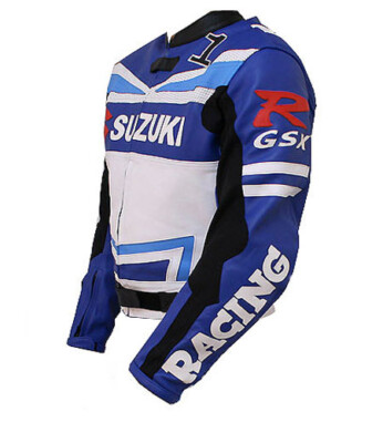 GSXR Suzuki Motorrad Sportleder Herren Rind Motorrad Rennjacke