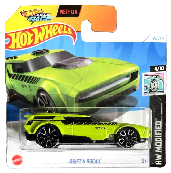 Hot Wheels Drift N Break Hw Modified 4/10 2024 35/250 1:64 Modellauto Let's Race-image