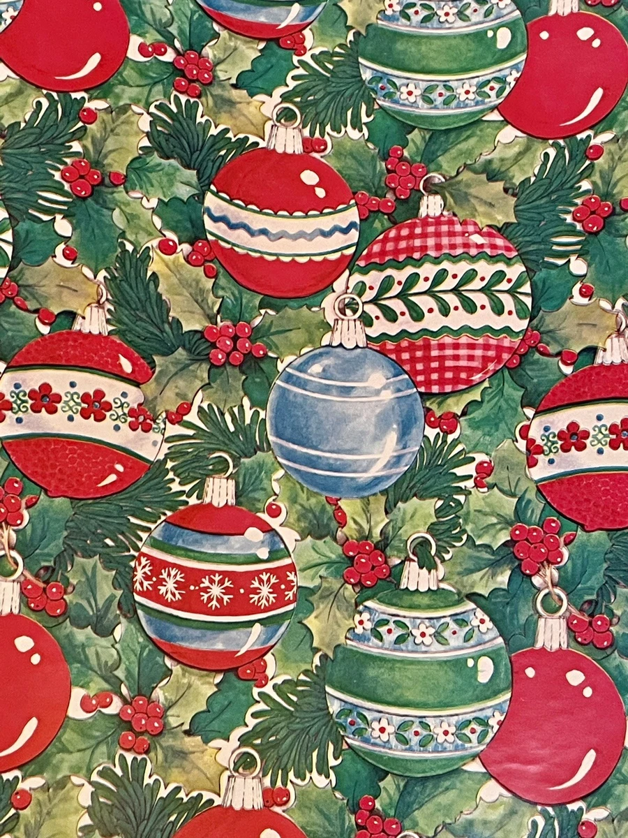 Red Christmas Wrapping Paper