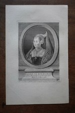 MARY OF BURGUNDY 1457-1482 PORTRAIT 18 EME BORN IN BRUSSELS**