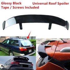 Fit For Subaru Outback 2000-2004 Rear Roof Spoiler Modified Wing Abs Gloss Black Fit For Subaru Outback 2000-2004 Rear Roof Spoiler Modified Wing Abs Gloss Black