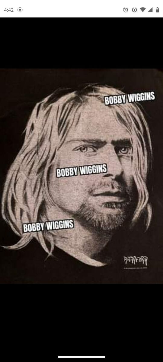 Vintage 90's 1994 Kurt Cobain T Shirt Bradford Gallery Sz XL Vintage 90's 1994 Kurt Cobain T Shirt Bradford Gallery Sz XL