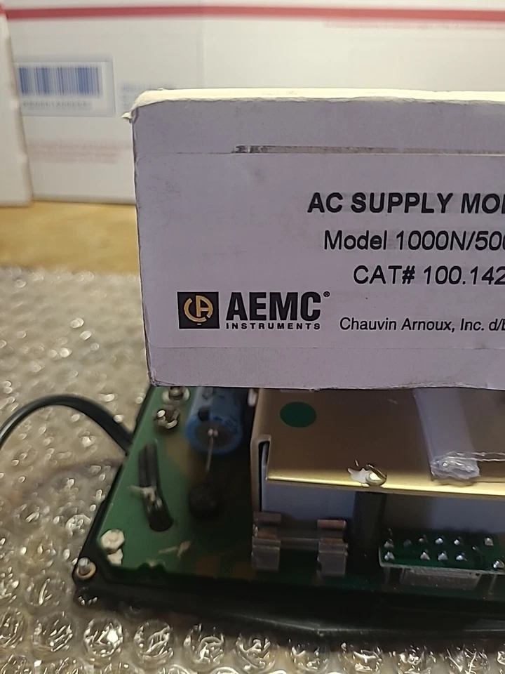 Instrumentos AEMC... MÓDULO DE ALIMENTACIÓN DE CA para modelo 1000N/5000N...cat#100.142...nos... Foto 3 de 4