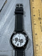 Vintage Mickey Mouse Wrist Watch Disney Accutime. MK1288 Needs Battery 