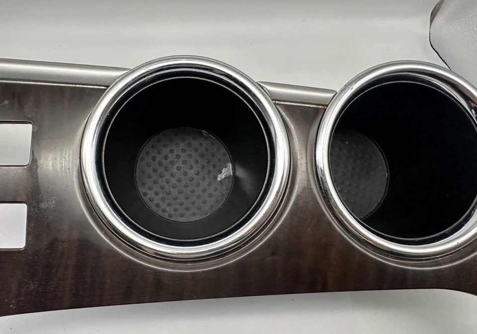 OEM 13-16 Nissan Pathfinder consola central bisel palanca de cambios portavasos moldura Foto 4 de 4