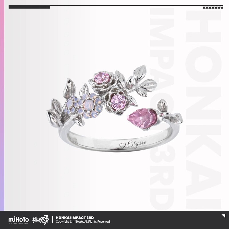 Official Honkai Impact 3 Elysia Ring Herrscher of Human: Ego Rings