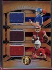 2019 Gold Standard Newly Minted Triple Jerseys Jones/Haskins/Murray 095/199