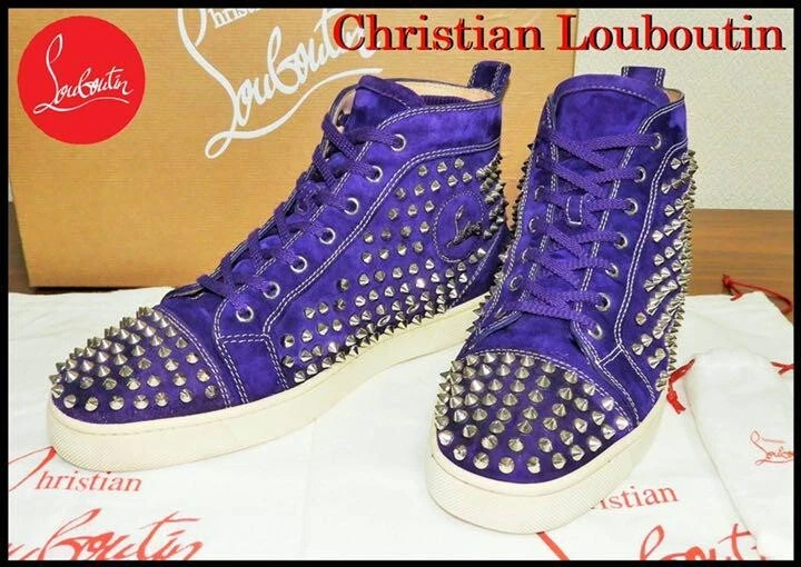 Christian louboutin hotsell purple