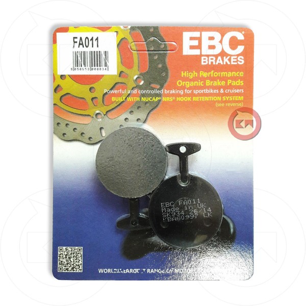 BremsbeläGe Vorne Organisch EBC FA011 Yamaha XS 650 1975-image