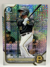 2022 1st Bowman Chrome Prospects #BCP-69 Rodolfo Nolasco Mojo Refractor Pirates