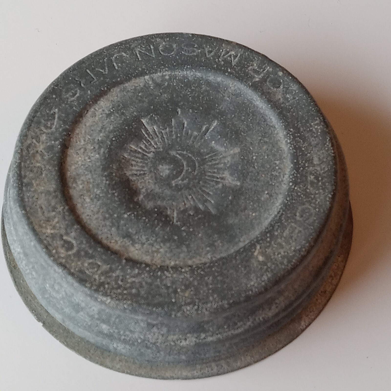 Rare Antique Mason Fruit Jar Cover, Lid, Antique Fruit Jar eBay