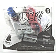 McDonalds Happy Meal Toy Astronaut Snoopy Peanuts No. 3 Rocket Ship to Moon