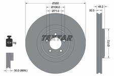 Disque de frein Jaguar XK