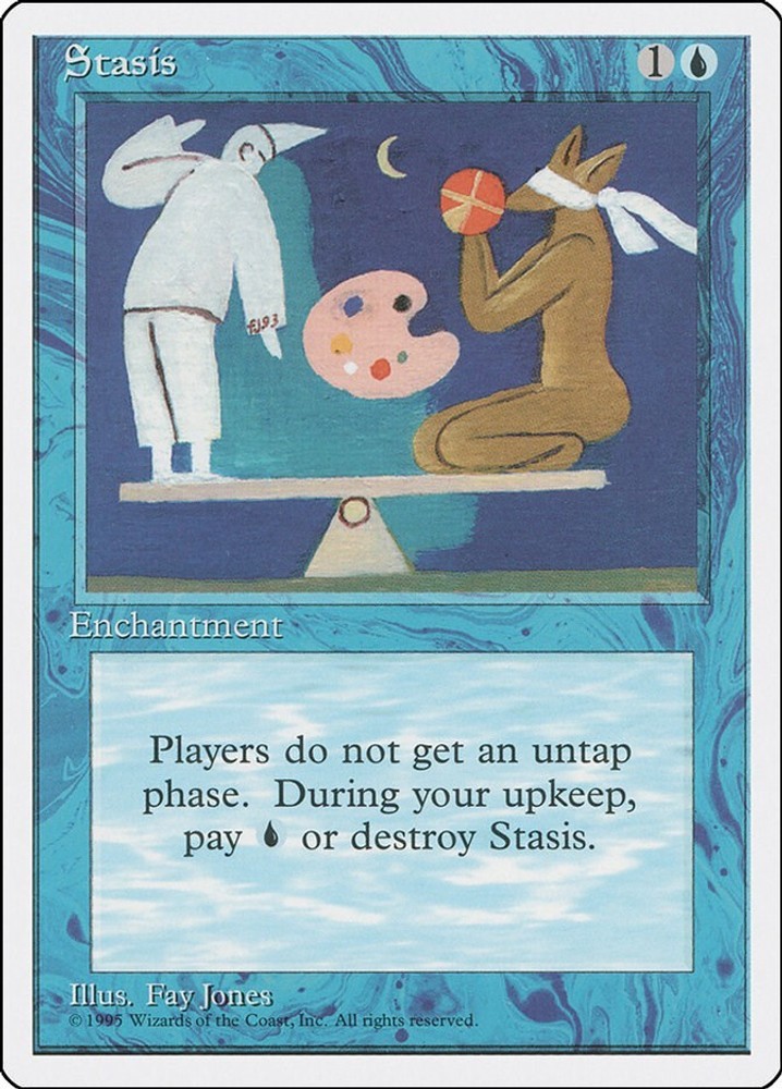 Stasis #104 (NM) Fourth Edition (4ED) MTG