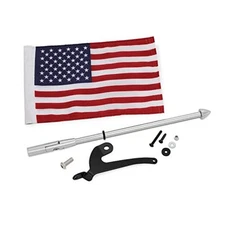  Show Chrome Accessories (41-203L) Trunk Mount Flag Pole for Can-Am RT/F3 