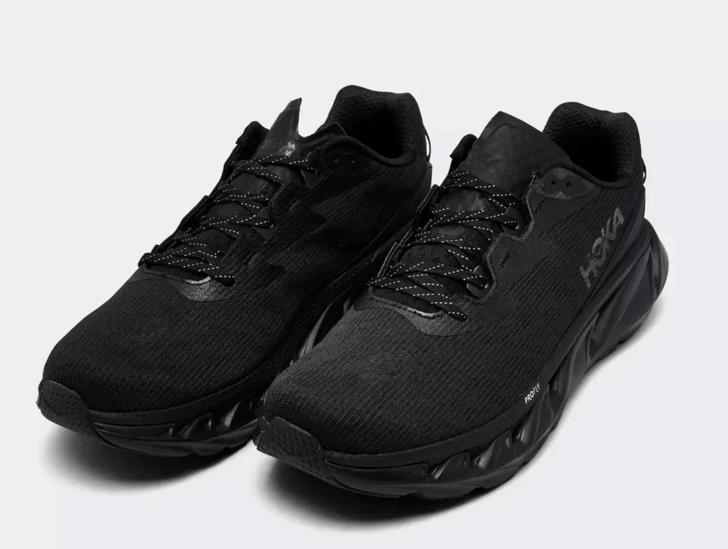 Hoka One One Black U Elevon 2 TS Trail Running Shoes Sneakers Choose Your Sz New