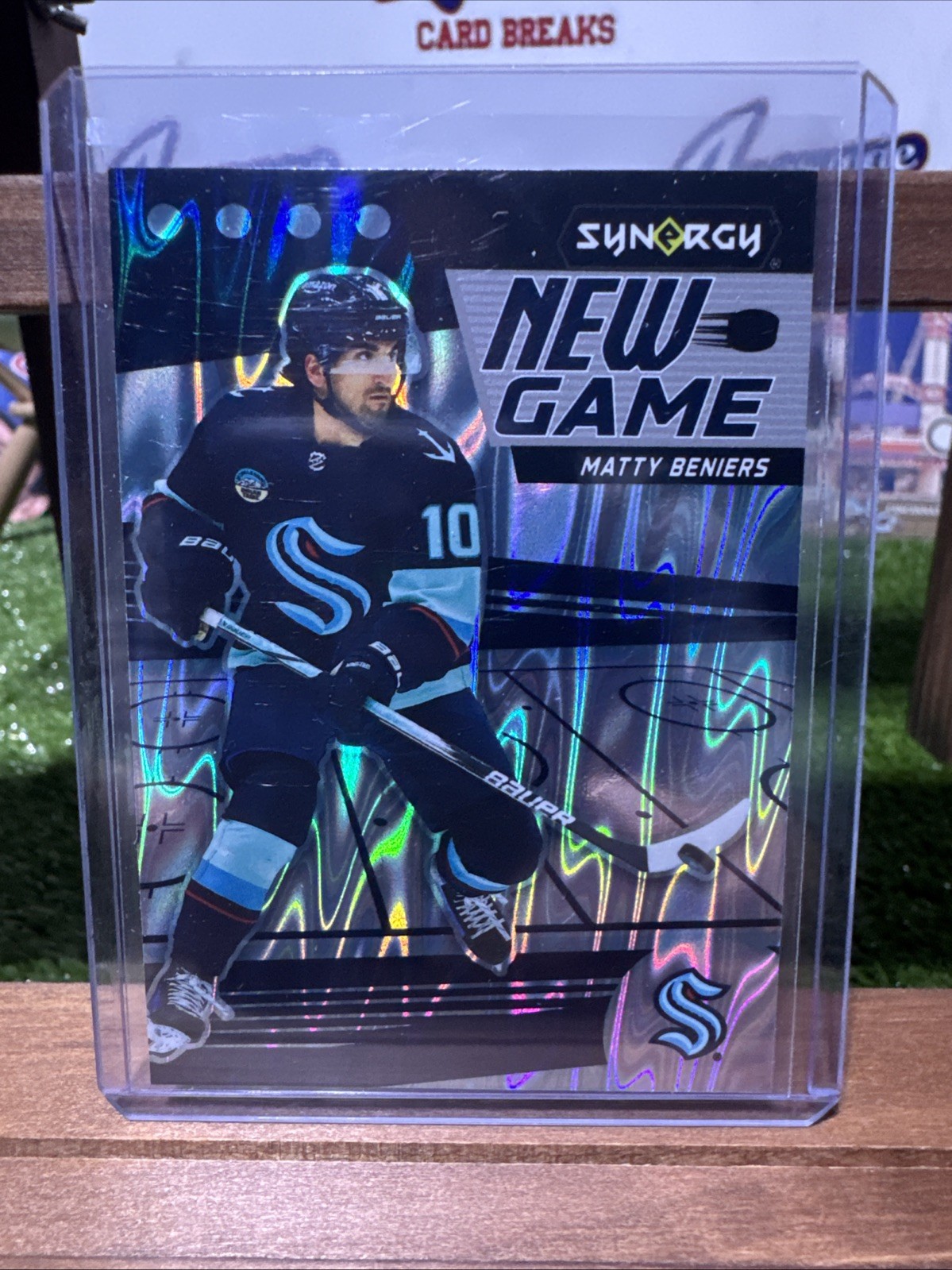 Matty Beniers 24/24 Upper Deck Synergy New Game - Kraken