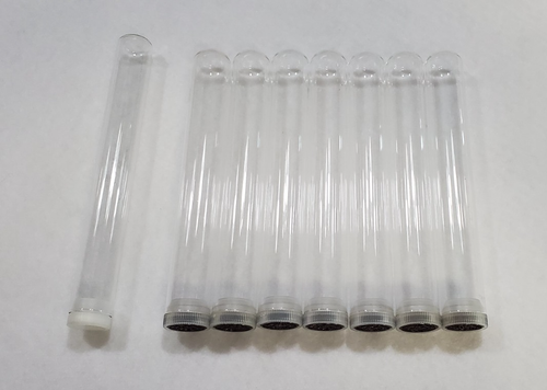 8 Vintage Glass Cigar Tubes W/Stopper Lids : 7 x Corona Grande + 1 generic - Picture 3 of 8