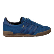 Adidas Jeans MK Limited Edition Blue Suede Mens Trainers UK Size 10.5
