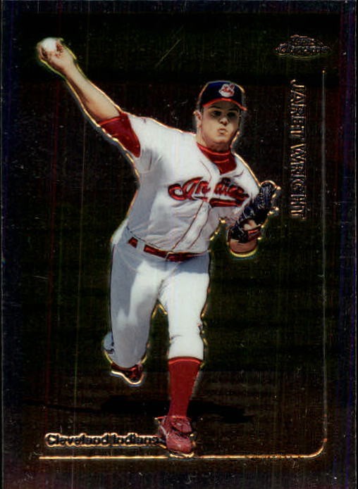 1999 Topps Chrome #112 Jaret Wright - BB