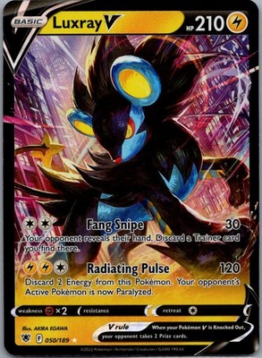 SWSH10: Astral Radiance #050/189 Luxray V Full Art