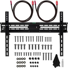 Deco Mount 37" - 70" TV Wall Mount Bracket Bundle with 2 HDMI Cables and More -