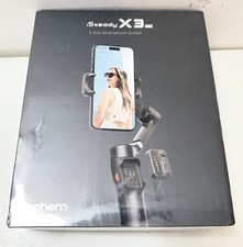 Hohem iSteady X3 SE Portable Gimbal Stabilizer Stand Black iPhone/Android NEW