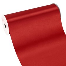 8 Inch x 22 Yards Wide Red Satin Solid Ribbon Grand Opening Wedding Decor